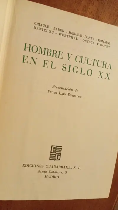 Libro Hombre y Cultura en el Siglo XX - miniatura 2