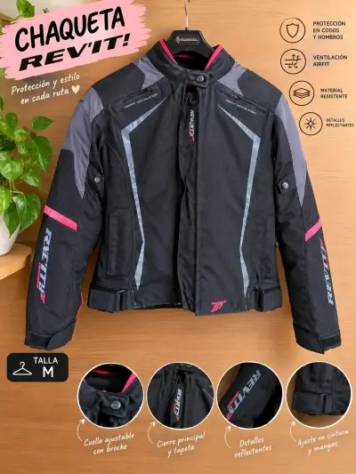 Chaqueta de moto seventy - miniatura 1
