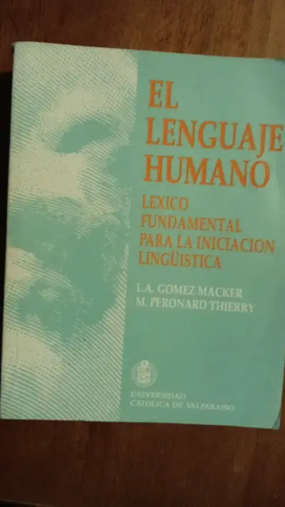 Libro El Lenguaje Humano de Gómez Macker y Peronard Thierry - miniatura 1