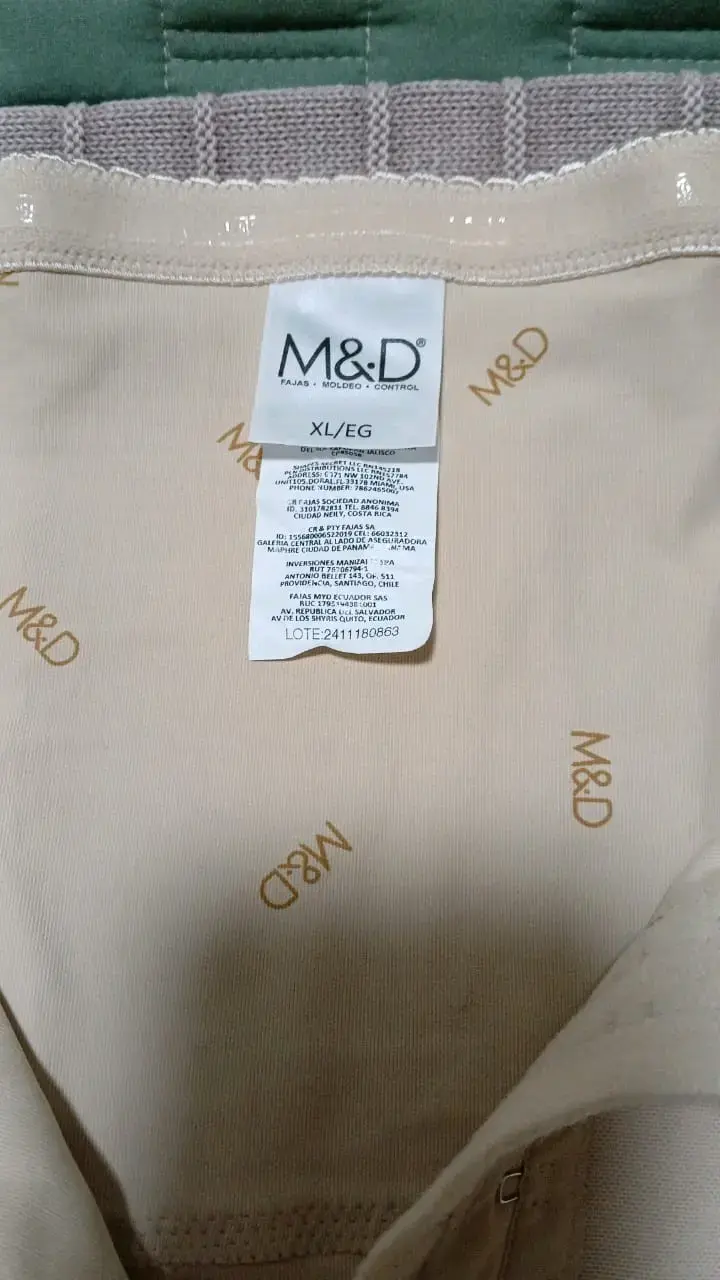 Faja reductora beige M&D talla XL - 3