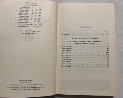Libro La República o El Estado de Platón - miniatura 2