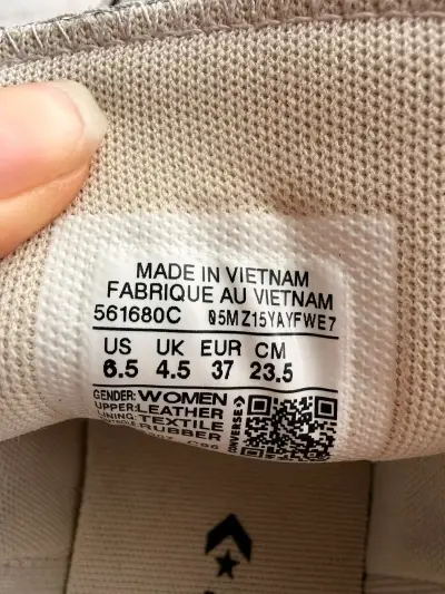 Zapatillas blancas de cuero para mujer - miniatura 2