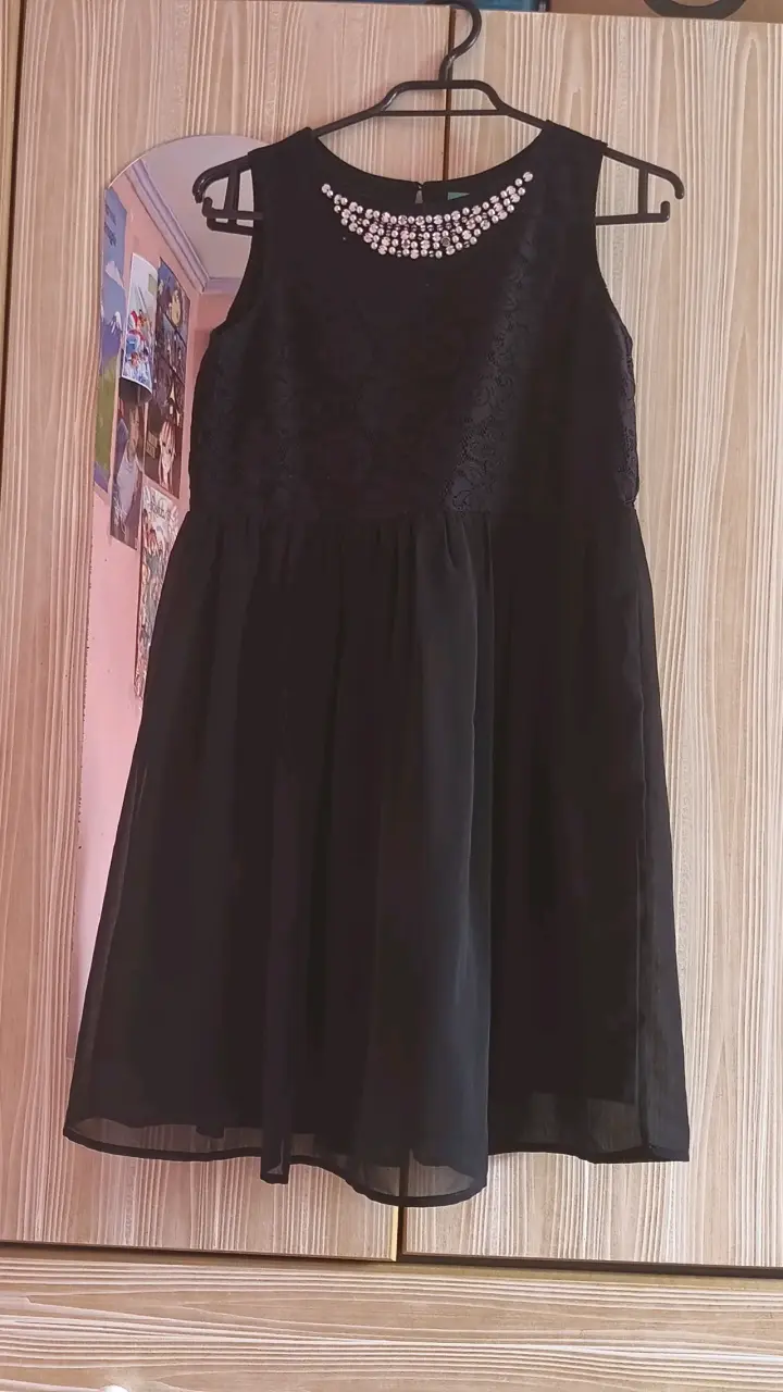 Vestido negro talla 16 - 1