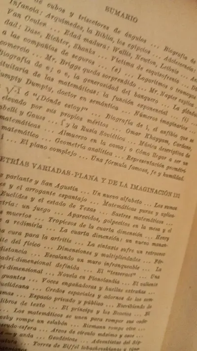 Libro Matemáticas e Imaginación de Edward Kasner y James Newman - miniatura 2