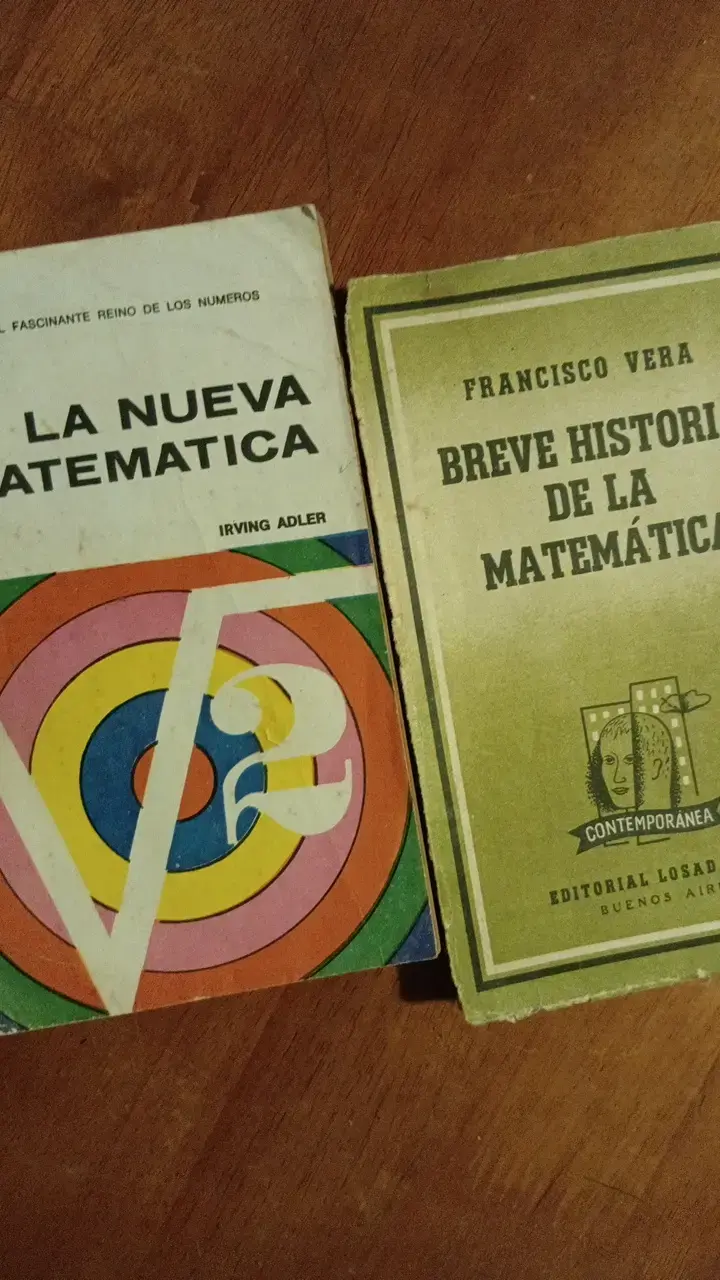 Libros de Matemáticas: La Nueva Matemática y Breve Historia - 1