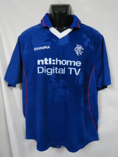 Camiseta de fútbol Diadora Rangers azul - miniatura 1