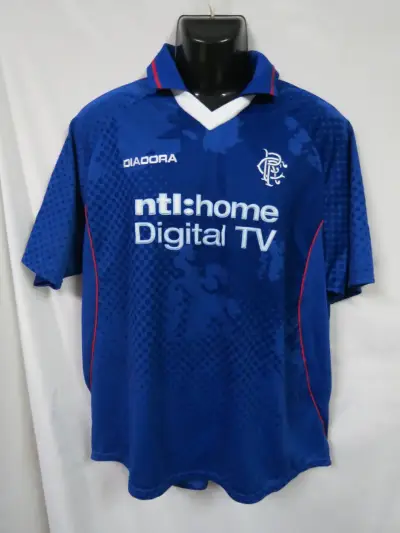 Camiseta de fútbol Diadora Rangers azul - miniatura 2