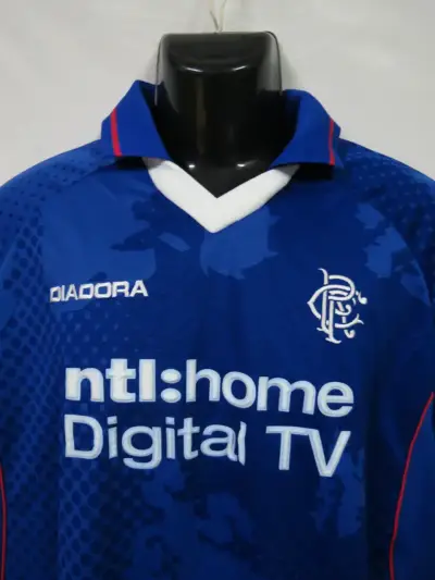 Camiseta de fútbol Diadora Rangers azul - miniatura 4