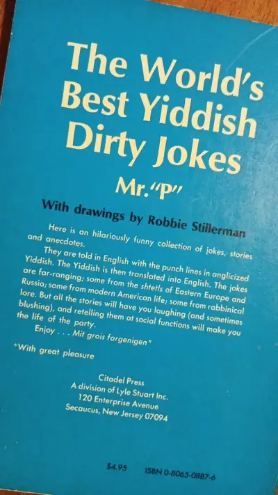 Libro The World's Best Yiddish Dirty Jokes - miniatura 2