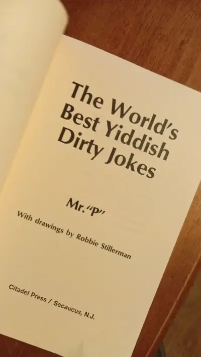 Libro The World's Best Yiddish Dirty Jokes - miniatura 4