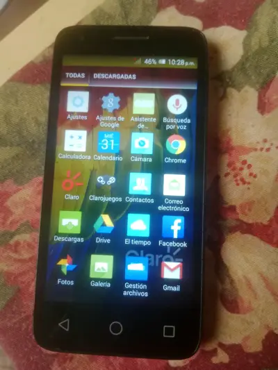 Smartphone Alcatel OneTouch Pixi blanco usado - miniatura 2