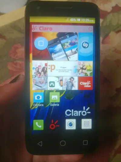 Smartphone Alcatel OneTouch Pixi blanco usado - miniatura 4