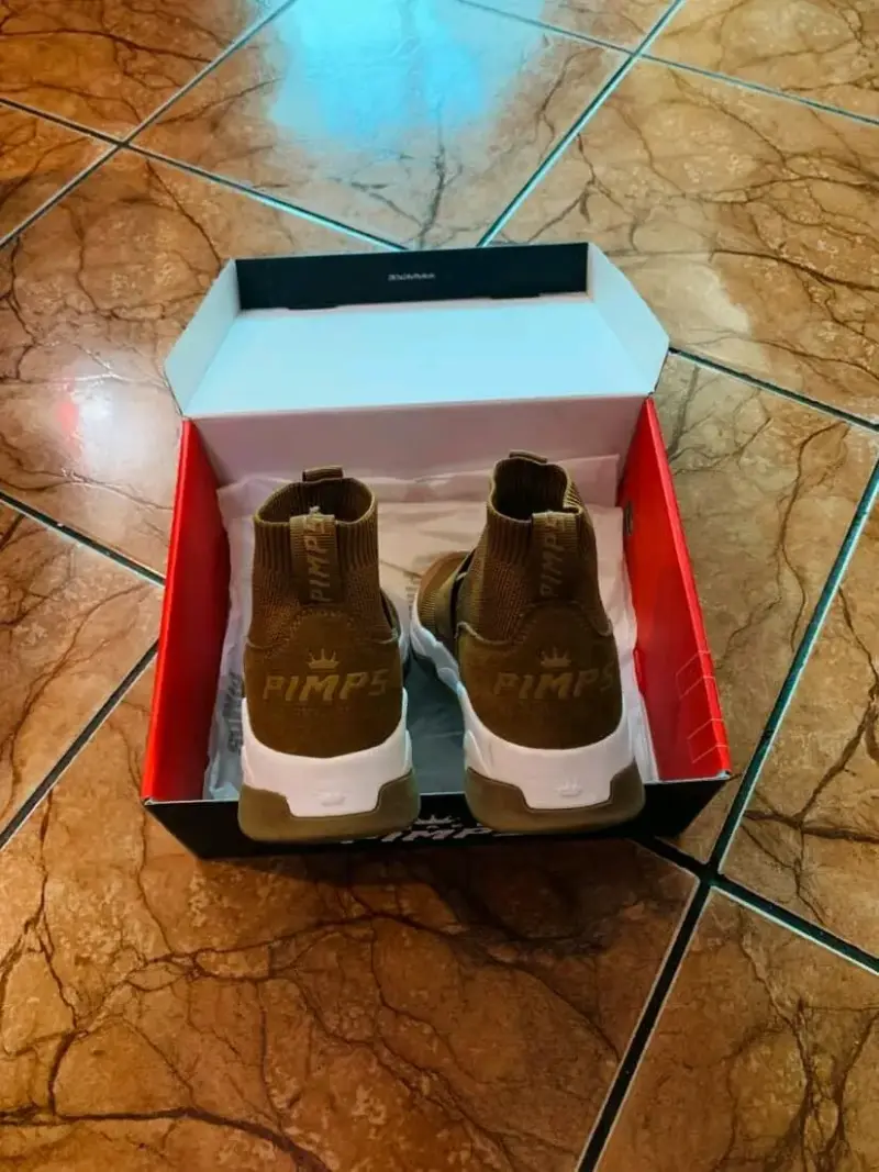 Zapatillas pimp5 marrones - 2