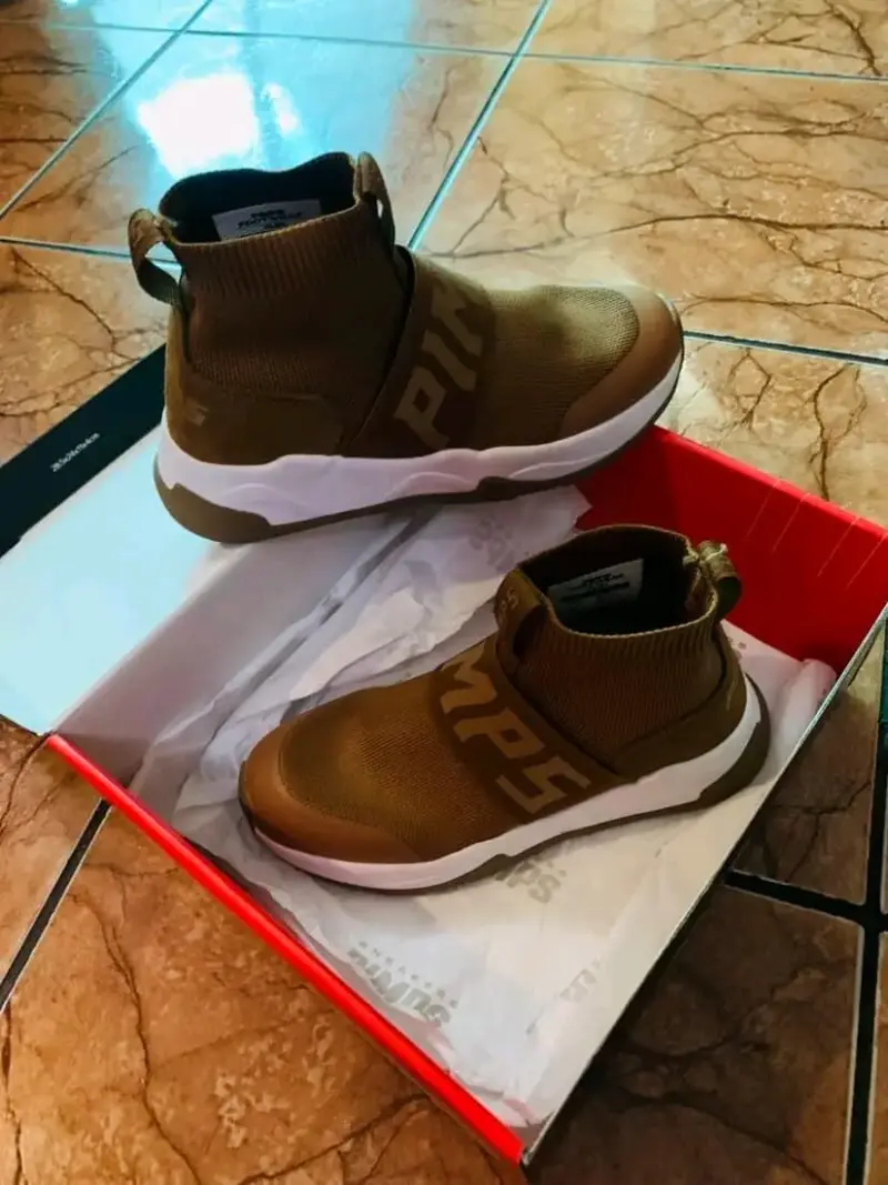 Zapatillas pimp5 marrones - 3
