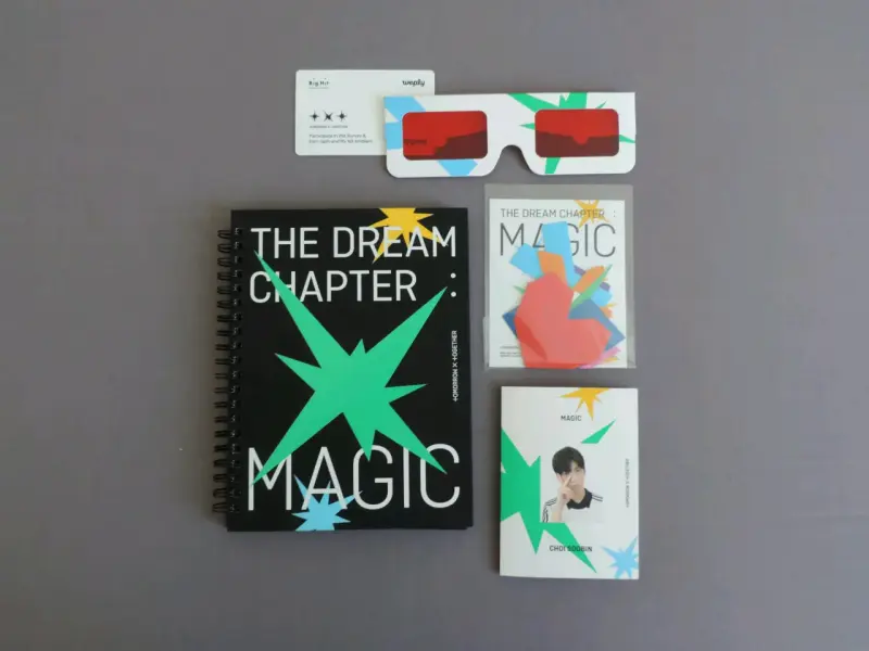 Álbum The Dream Chapter: Magic de TXT con CD y accesorios - 1
