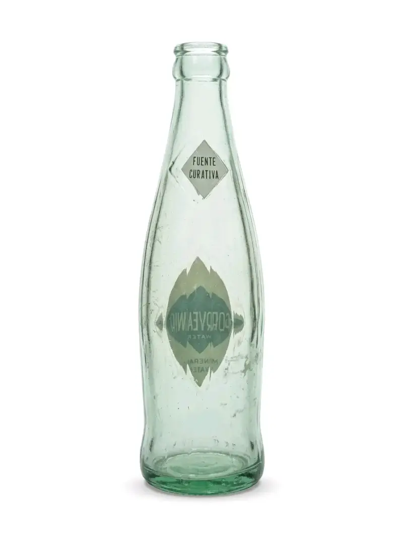 Botella Vintage Porvenir Agua Mineral Casablanca - 2