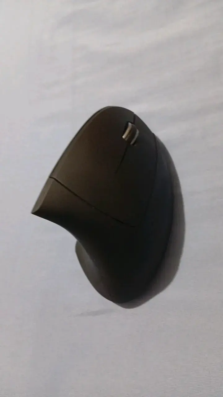 Mouse ergonómico inalámbrico negro - 2