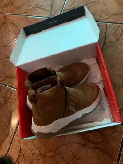 Zapatillas  marrones para niño - miniatura 4