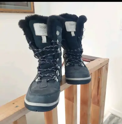 Botas negras con forro  Lippi , impermeable - miniatura 1