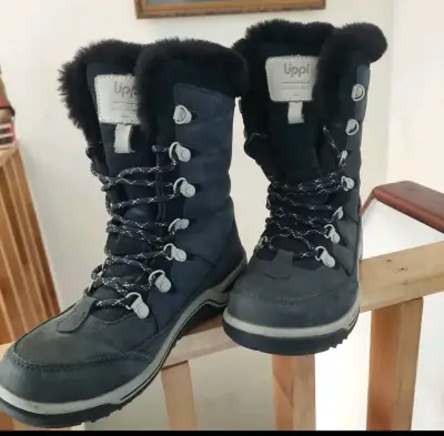 Botas negras con forro  Lippi , impermeable - miniatura 4