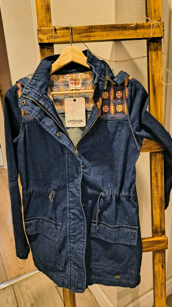 Chaqueta de mezclilla con bordado Umbrale - 1
