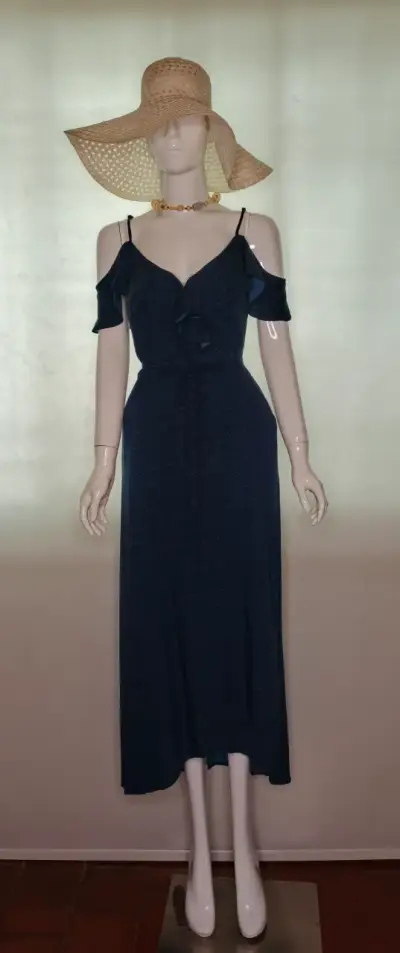 Línea Summer - Vestido Azul Rockford RKF Pareo XL - miniatura 6