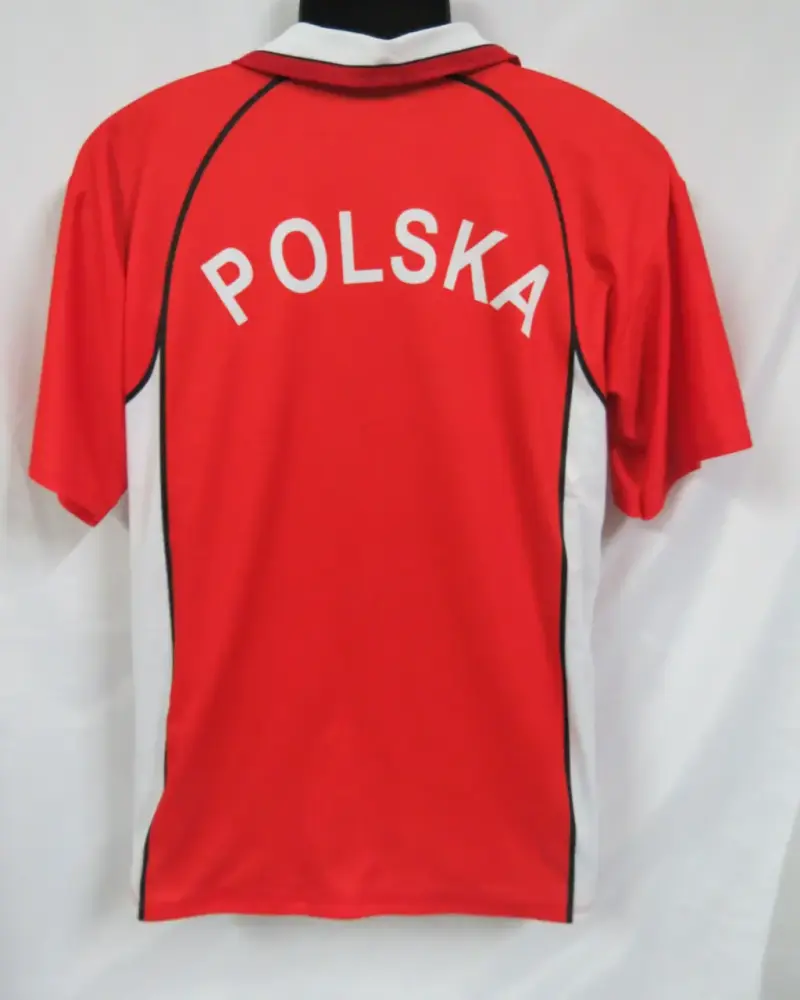 Camiseta Roja de Fútbol Polonia Talla M - 3