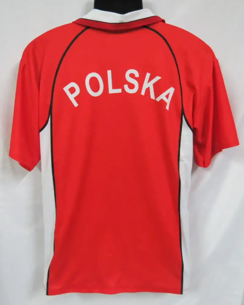 Camiseta Roja de Fútbol Polonia Talla M - 4