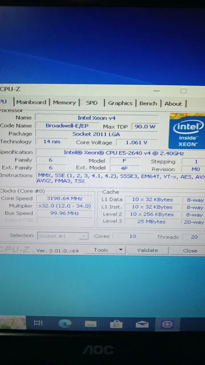 Combo gamer placa X99-P4 + Procesador Xeon E5-2640 - 3