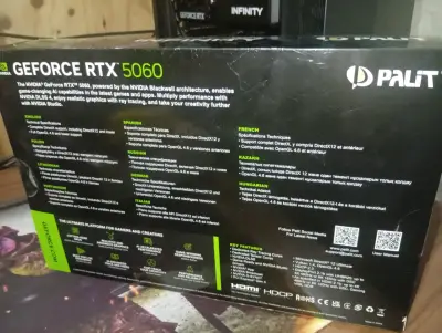 Tarjeta Gráfica Palit 2 GeForce RTX 5060 8GB OC - miniatura 2