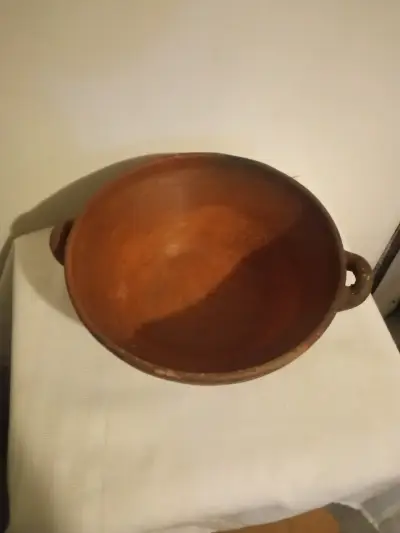 Olla de Greda Artesanal con Asas - miniatura 1