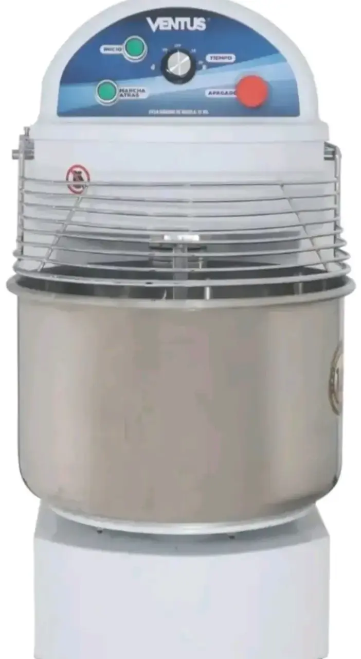 Amasadora industrial Ventus con tazón de acero - 3