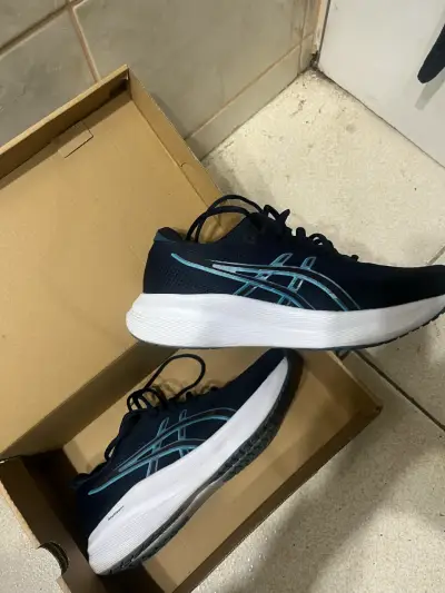 Zapatillas running Asics azul marino - miniatura 3