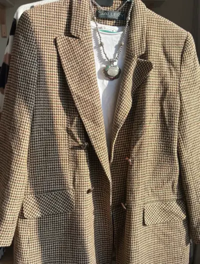 Blazer pied de poule Gallery - miniatura 1
