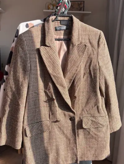 Blazer pied de poule Gallery - miniatura 3