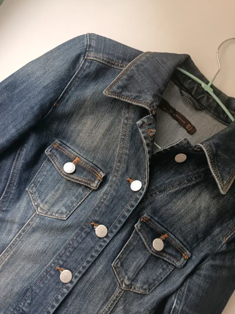 Chaqueta de mezclilla zara woman - 3