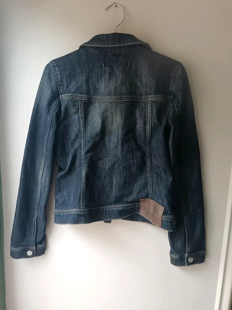 Chaqueta de mezclilla zara woman - 4
