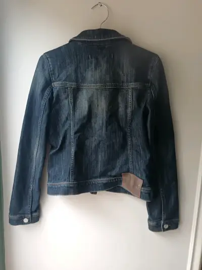 Chaqueta de mezclilla zara woman - miniatura 4