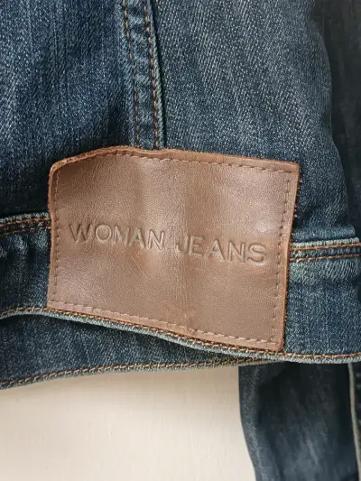 Chaqueta de mezclilla zara woman - miniatura 5