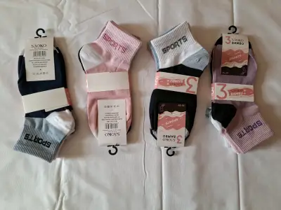 Pack de Calcetines Deportivos Bambu - miniatura 1
