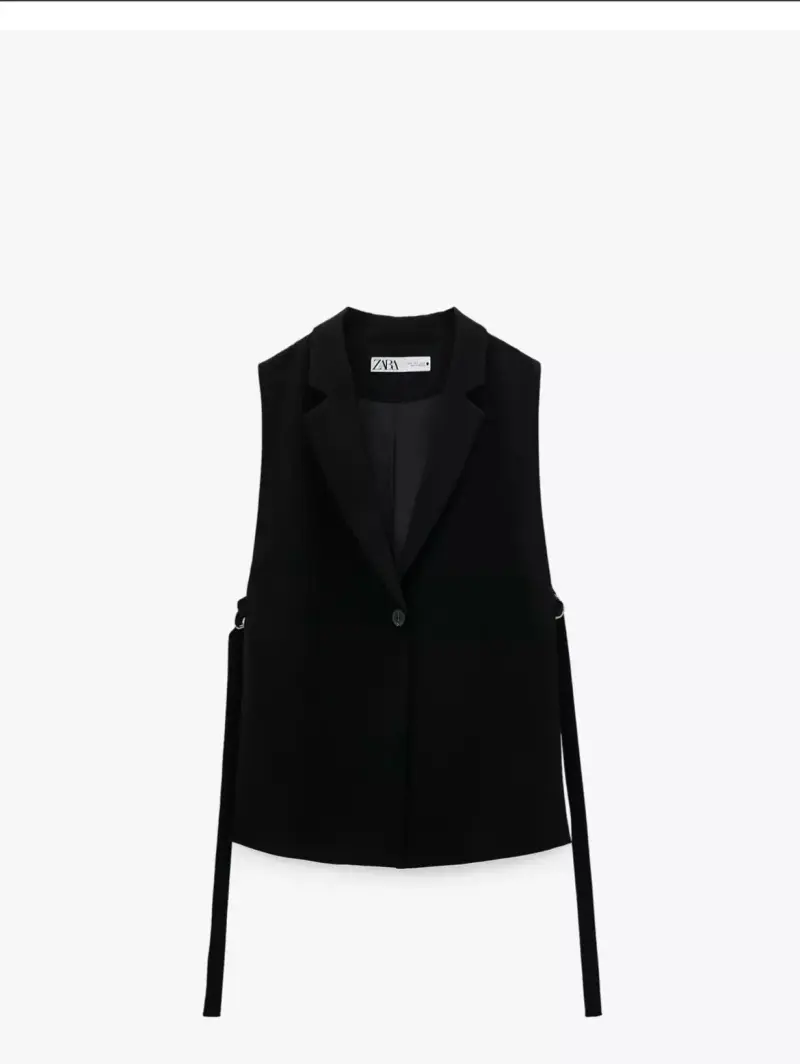 Blazer sin mangas marca Zara - 3
