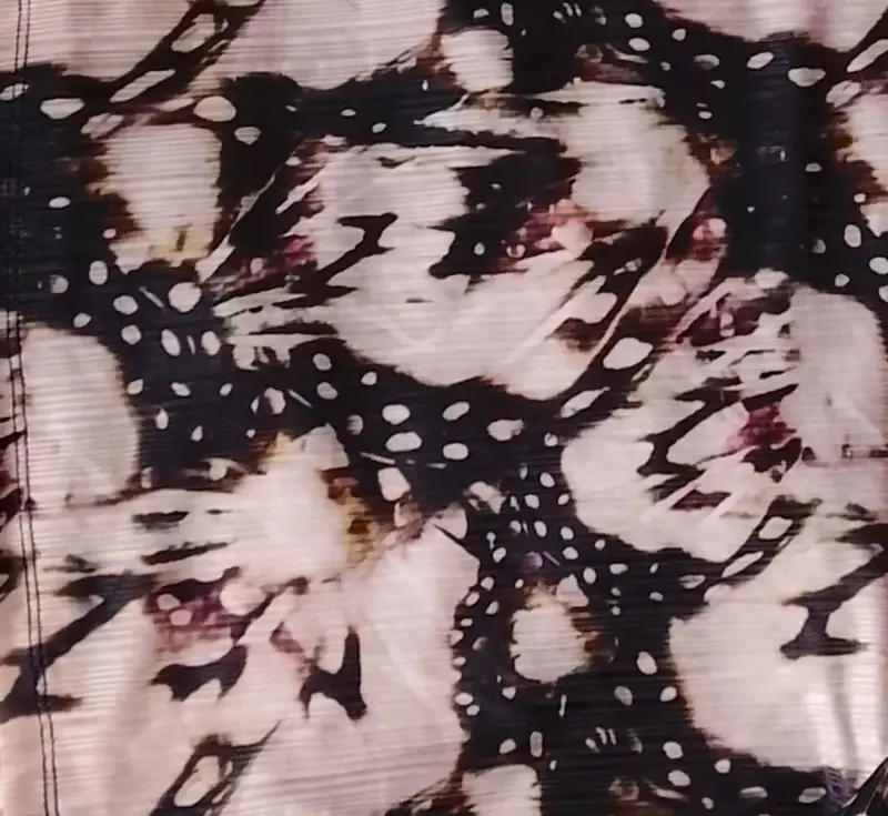 Polera corta estampada para mujer - 4