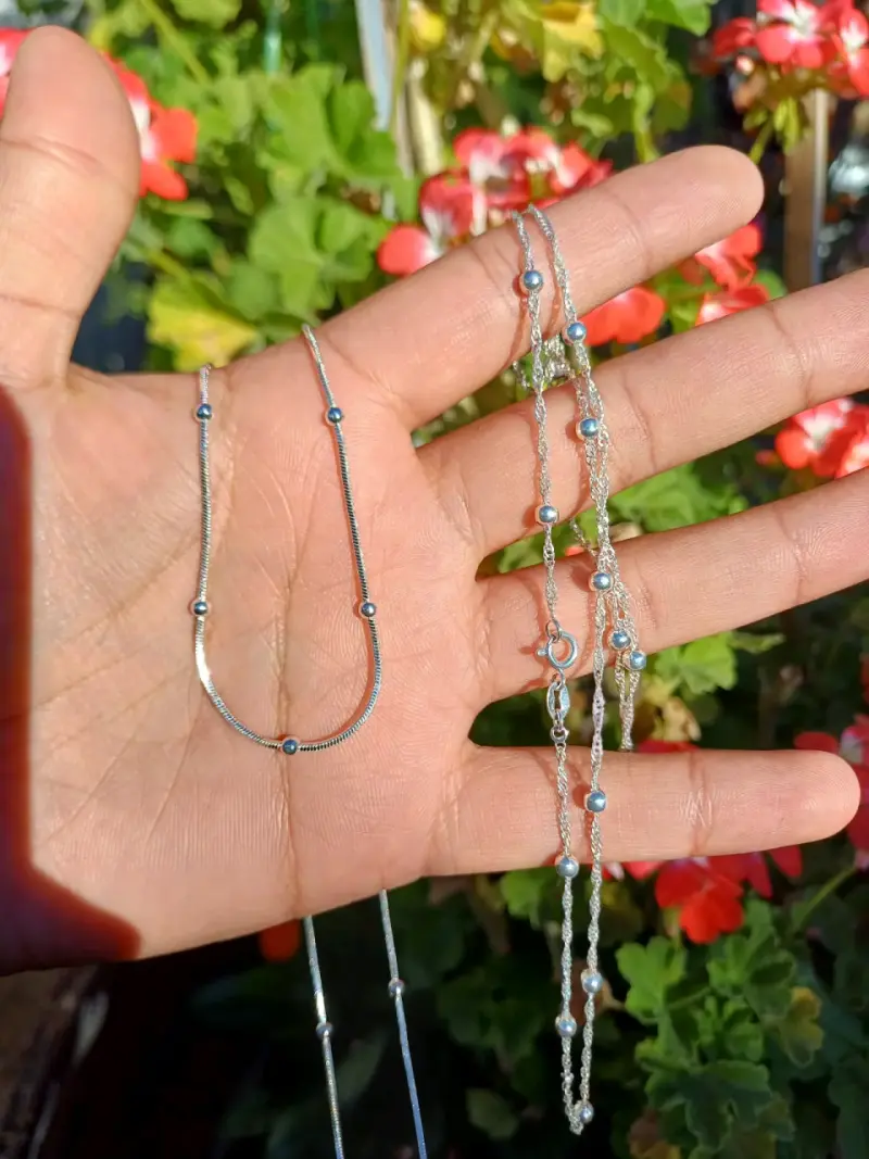 Collares de plata con dijes variados Plata 925💎✨️ - 4