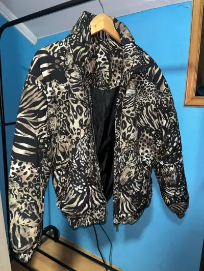 Chaqueta de mujer rosa con forro de borrego - miniatura 1