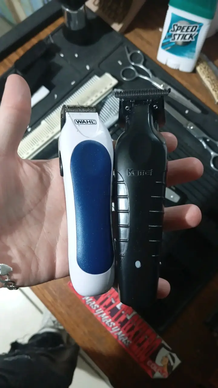 Máquina cortapelo Wahl y Kemei con accesorios - 2