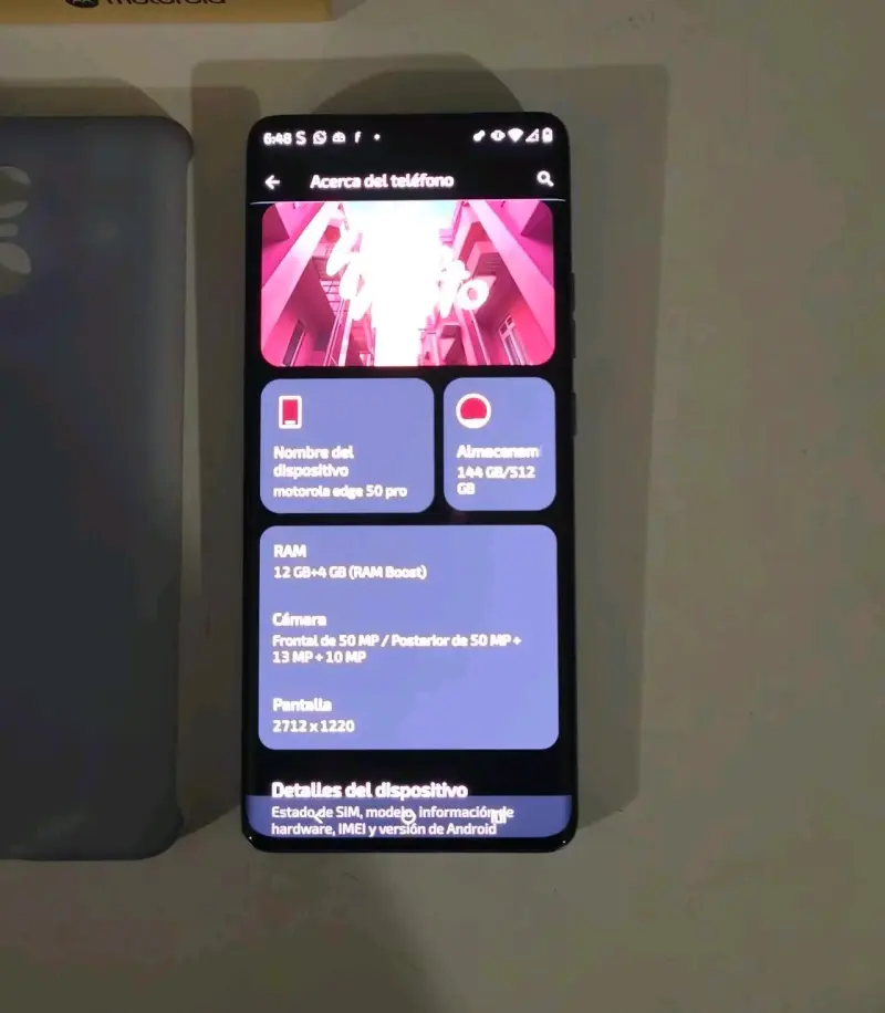 Motorola Edge 50 Pro 5G 512GB - 2