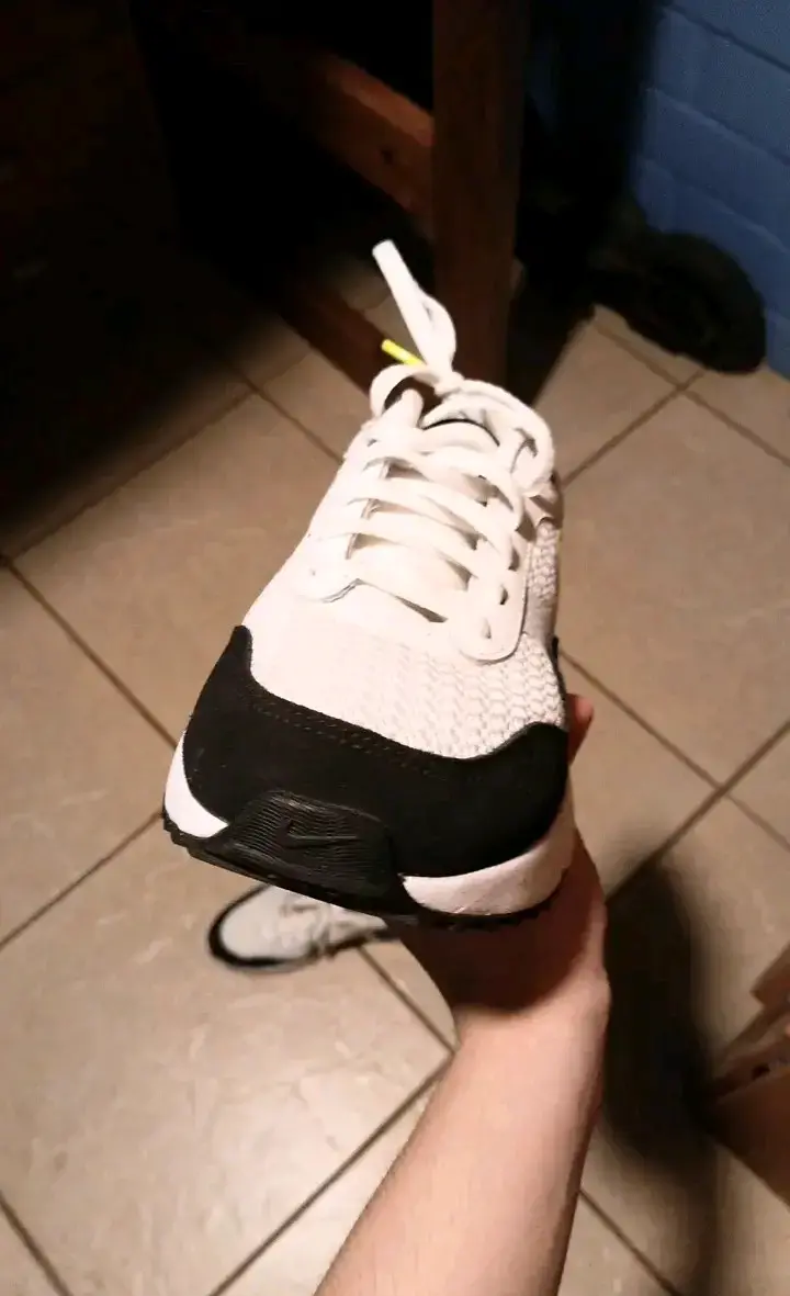 Zapatillas Nike Air Max blancas y negras - 3