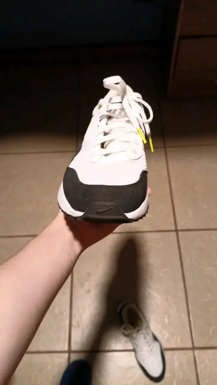 Zapatillas Nike Air Max blancas y negras - 6