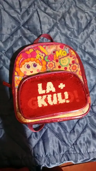 Mochila infantil Chamoy con lentejuelas reversibles - miniatura 1