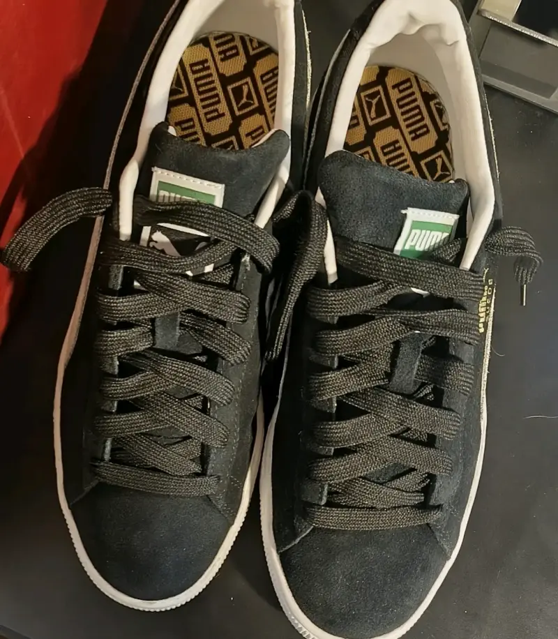 Zapatillas Puma Suede negras para hombre - 2